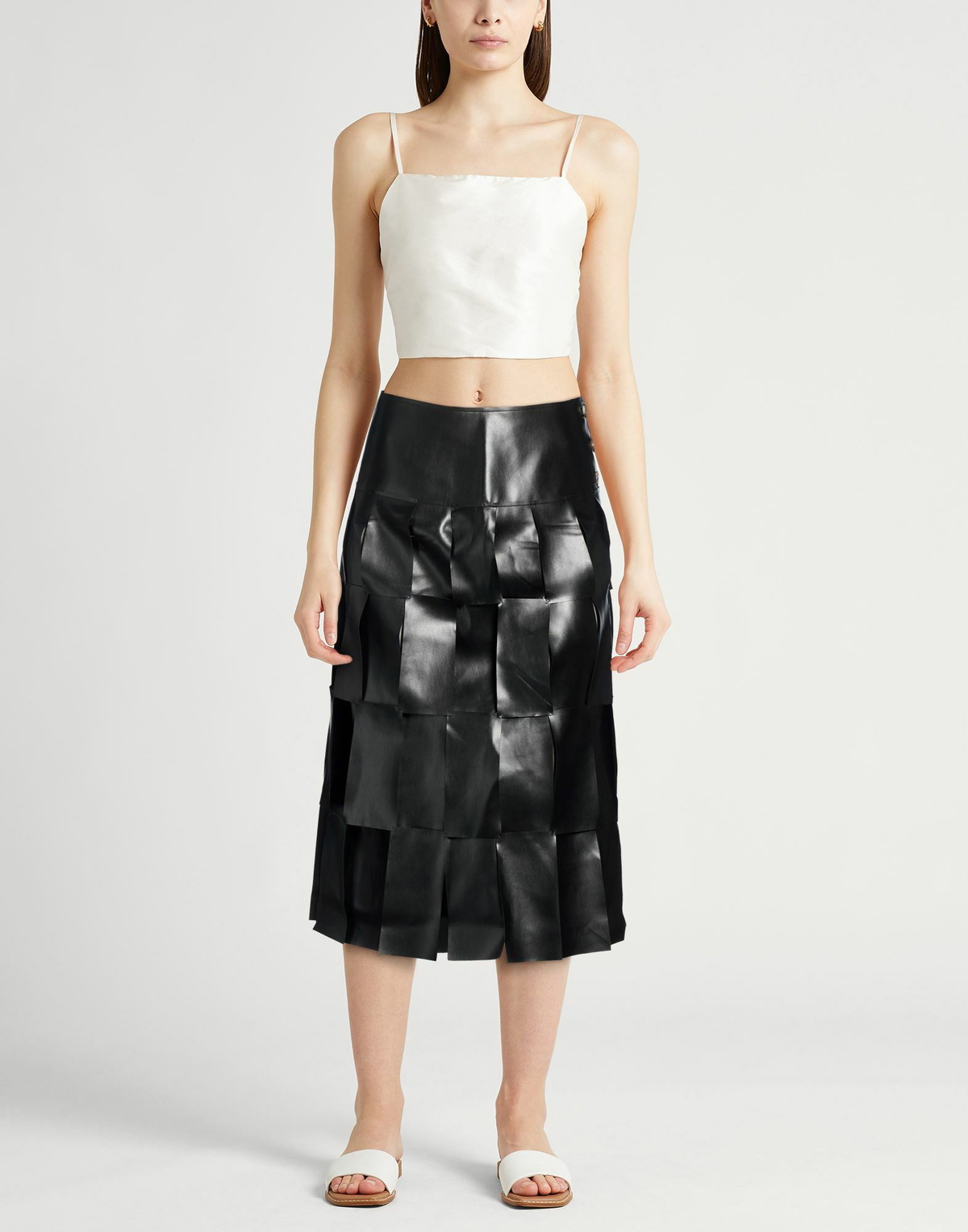 A. w.a. k.e. Mode Womens Midi skirt in Black