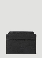 Vivienne Westwood - Orb Plaque Cardholder in Black