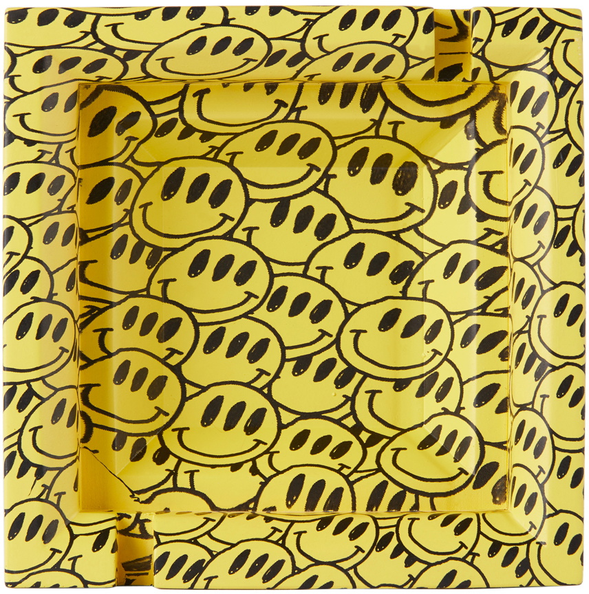 Chemist Creations Yellow Trouble Smile Ashtray
