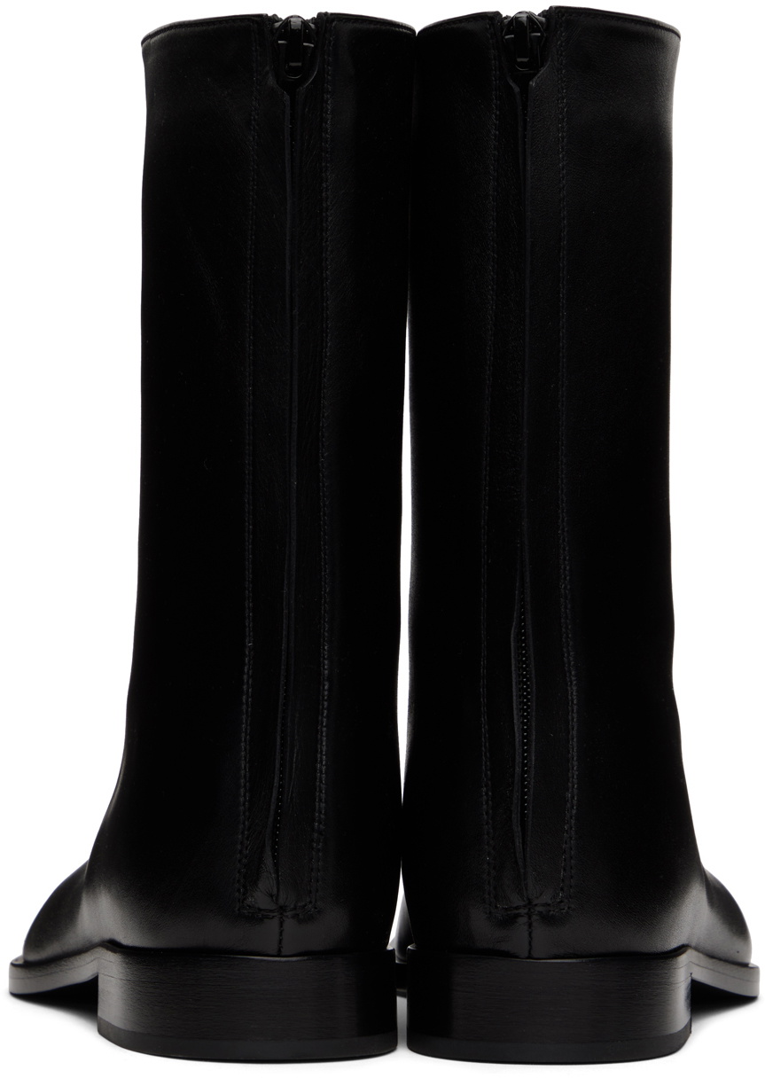 Bottega Veneta Black Cushion Lux Boots