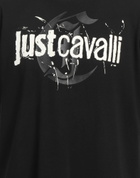 Just Cavalli Mens T-shirt in Black