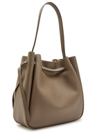 Tory Burch Romy Large Grained Leather Bucket bag - Taupe - One Size