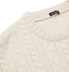 Kiton - Cable-Knit Cashmere Sweater - Neutrals