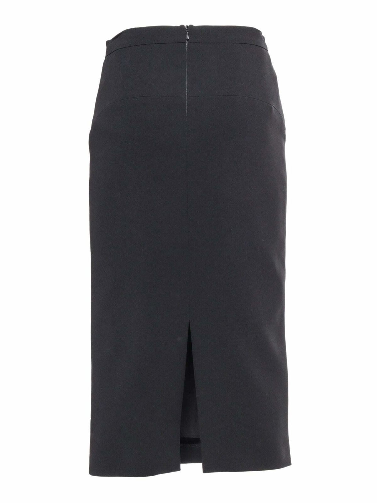 スカート MAX MARA STUDIO Women Mid Skirts 2426106022600 003 BLACK Max Mara Studio Mid Black Skirt Max Mara