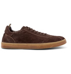 Officine Creative - Karma Suede Sneakers - Dark brown