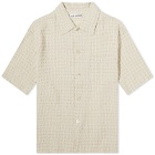 Our Legacy Men's Box Short Sleeve Shirt in White