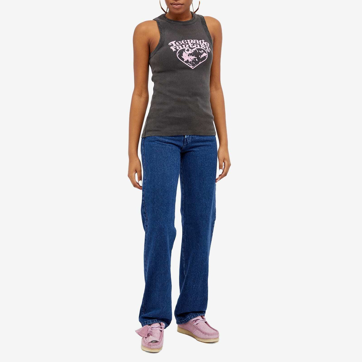 Carne Bollente Women's T-Shirtnage Fantasy Tank Top in Black