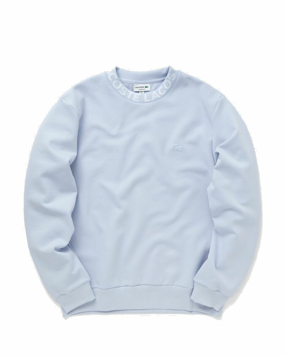 Photo: Lacoste Sweatshirts Blue - Mens - Sweatshirts