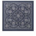 Drake's Men's Classic Paisley Bandana in Navy 
