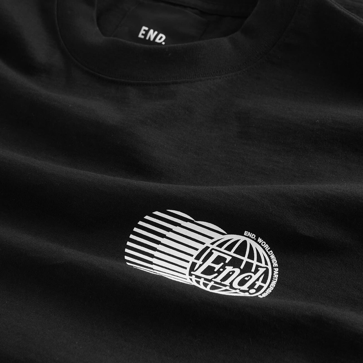 END. City Series 2.0 Newcastle Long Sleeve T-Shirt in Black
