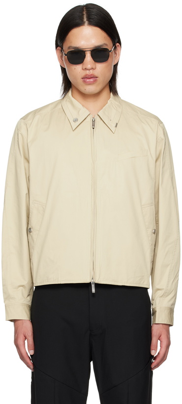 Photo: C2H4 Beige Manuals Jacket