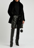Aexae Faux fur Coat Black