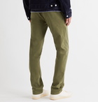 Massimo Alba - Stretch Cotton and Cashmere-Blend Trousers - Green