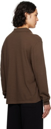 The Row Brown Stafford Polo