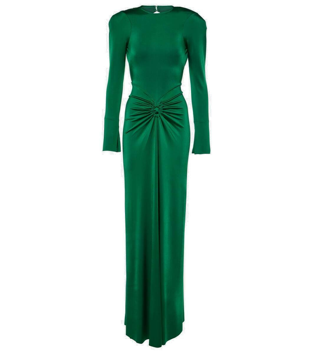 Victoria Beckham Gathered jersey gown Victoria Beckham