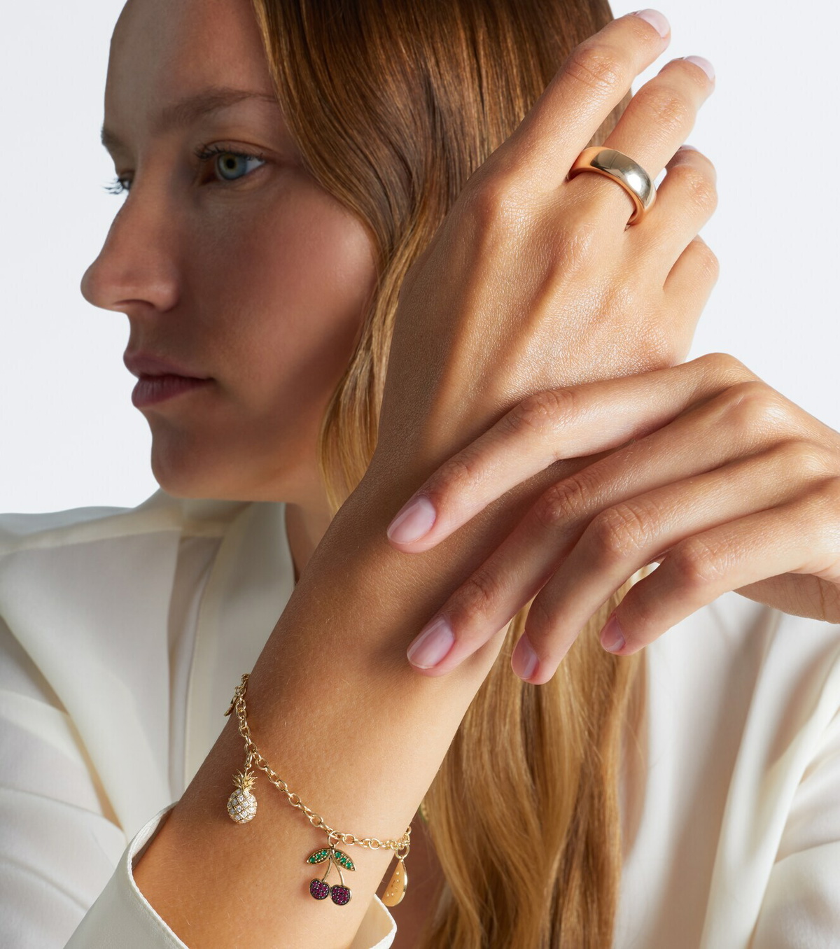 Pomellato Iconica Medium 18kt rose gold ring