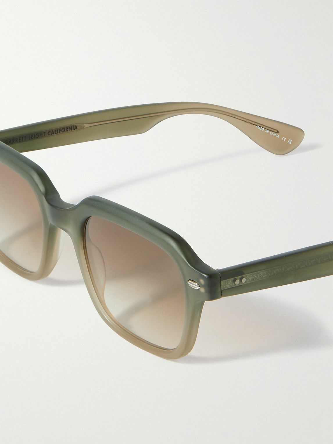 Garrett Leight California Optical - OG Freddy P Sun Square-Frame ...