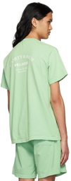 Sporty & Rich Green Cotton T-Shirt