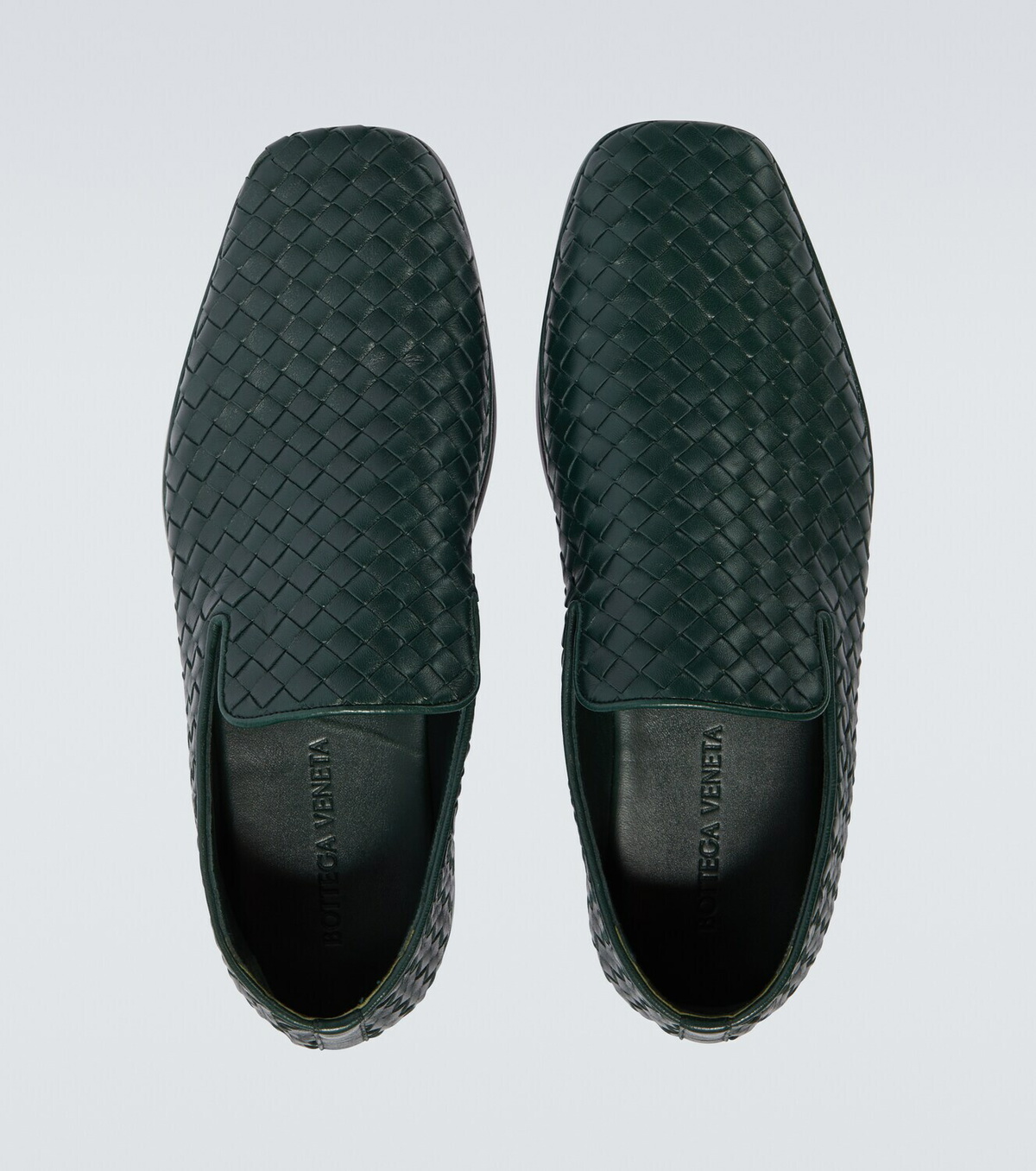 Bottega Veneta Palazzo Intrecciato leather loafers