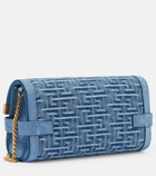 Balmain - B-Buzz 23 Small jacquard crossbody bag