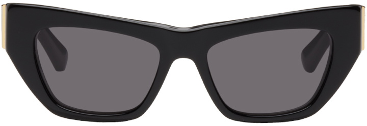 Photo: Bottega Veneta Black Angle Sunglasses