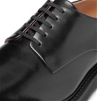 Bottega Veneta - Leather Derby Shoes - Black