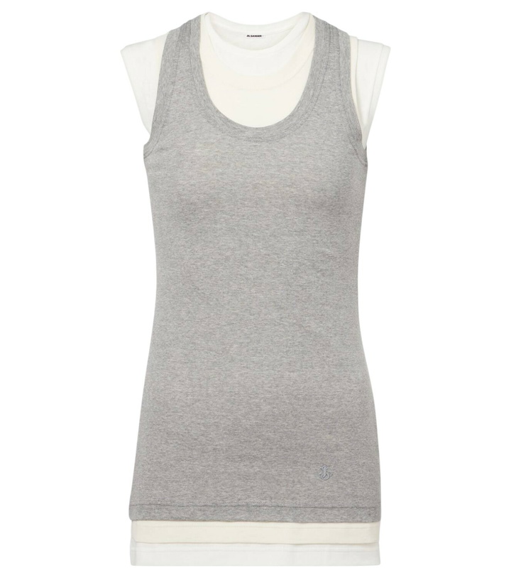 Photo: Jil Sander Set of 3 cotton tank tops