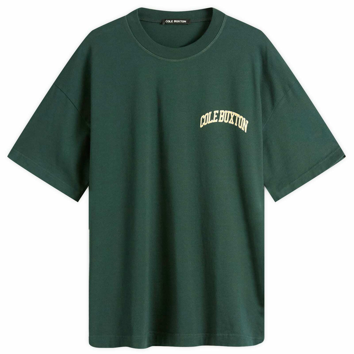 Cole Buxton Men's Yellow Arc T-Shirt - Presented by END. in Forest