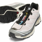 Salomon Women's XT-6 Sneaker in Cloudburst/Icy Pink/Tapioca