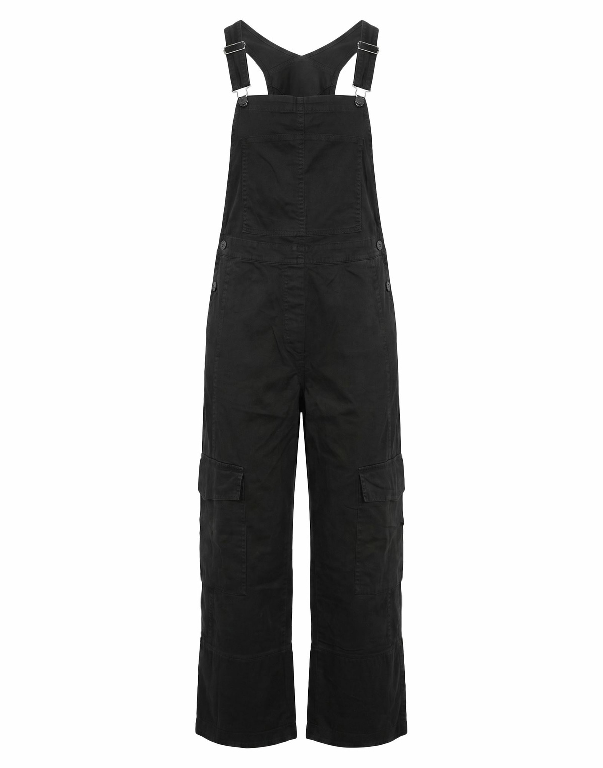 Crossley Womens Overalls in Black