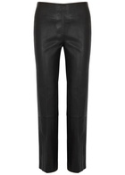 Day Birger ET Mikkelsen Madisson Black Leather Trousers