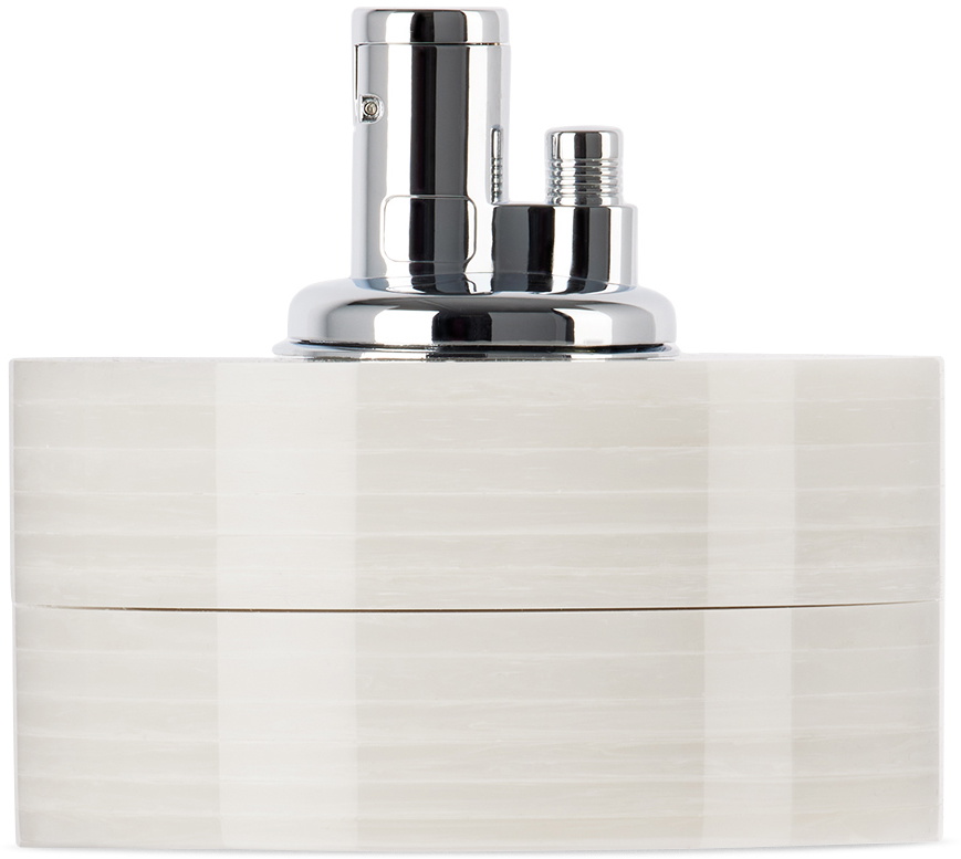 Edie Parker White Tabletop Lighter