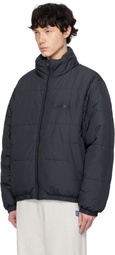 Ksubi Navy Sott Puffer Reversible Jacket