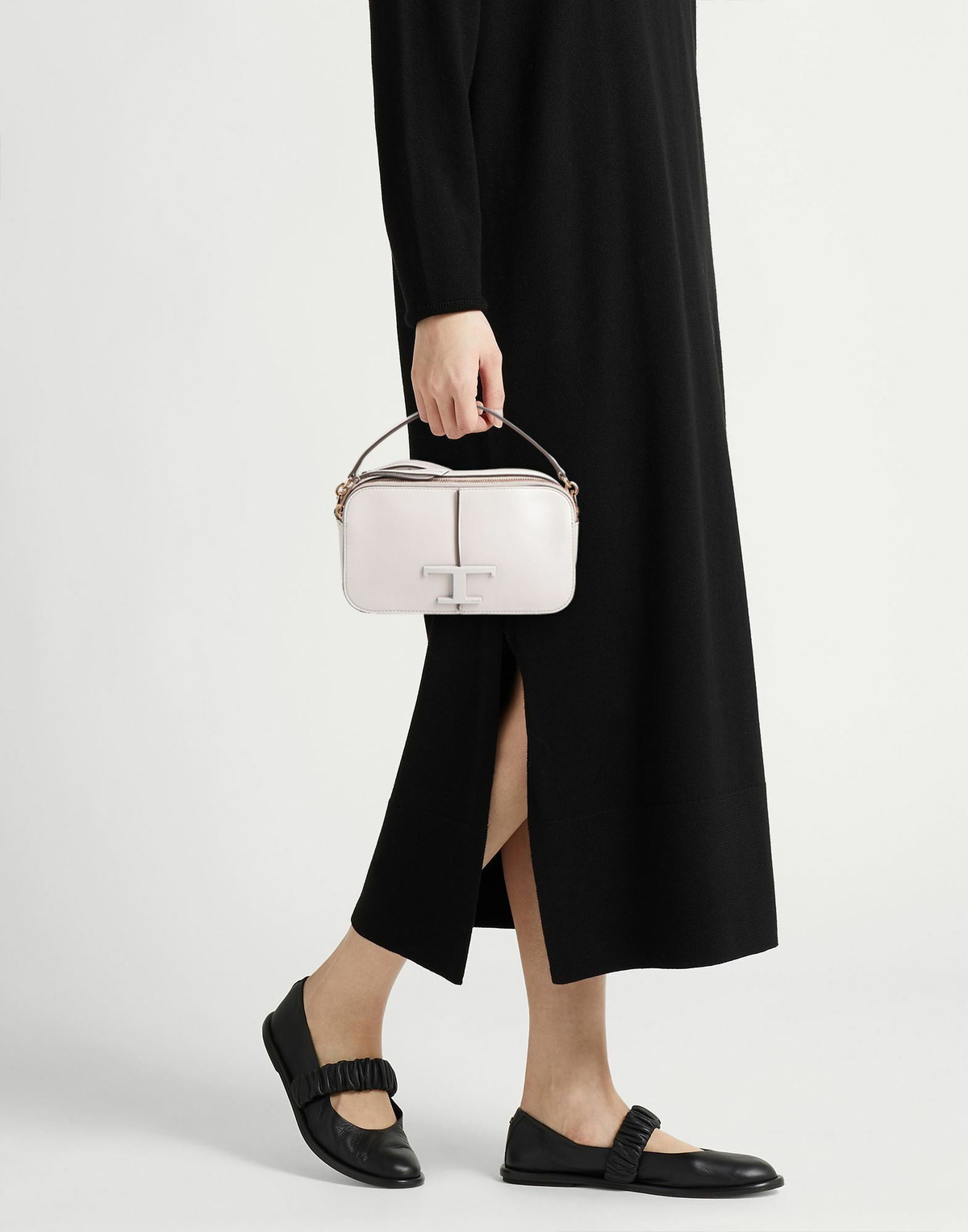 Tod's Womens Handbag Light in Grey