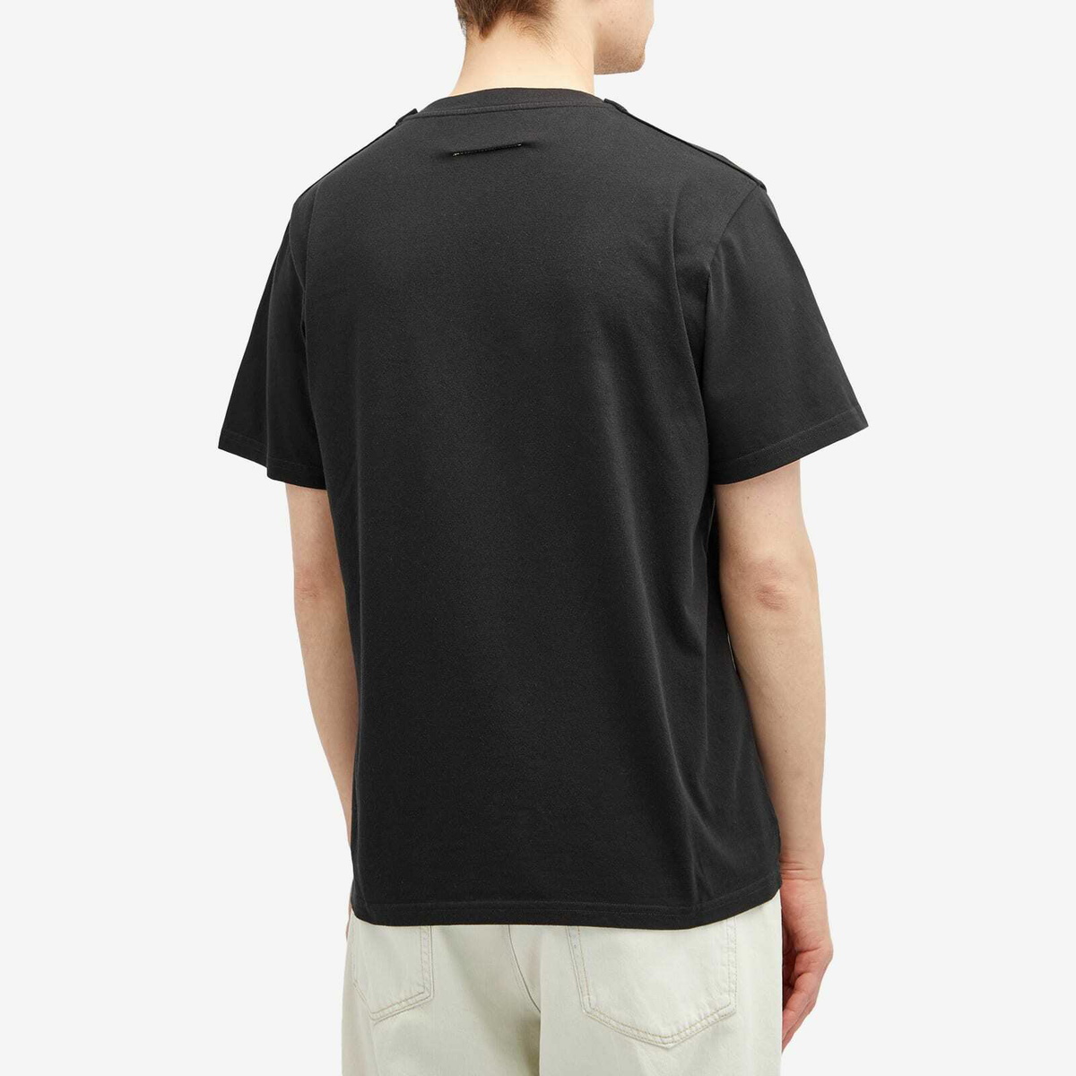 MM6 Maison Margiela Men's Number Logo T-Shirt in Black