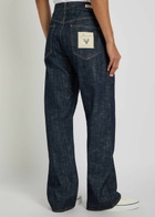 Jacquemus Le De-nimes Droit Wide-leg Jeans Navy
