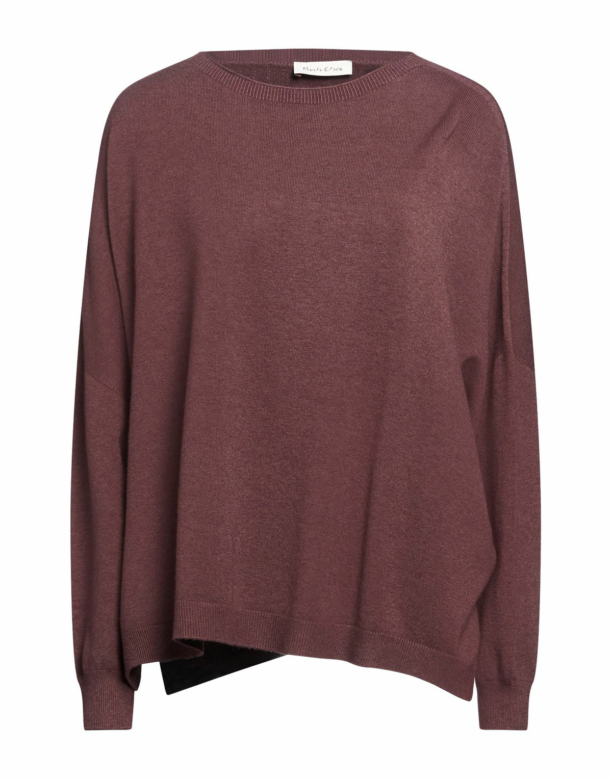 Manila Grace Womens Sweater Chocolate in Brown