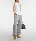 The Attico Cotton jersey sweatpants