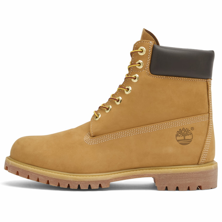 Photo: Timberland Men's 6" Premium Boot in Wheat Nubuck