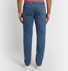 The Row - Irwin Slim-Fit Stretch-Denim Jeans - Blue