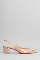Santoni Medium Heel Slingbacks