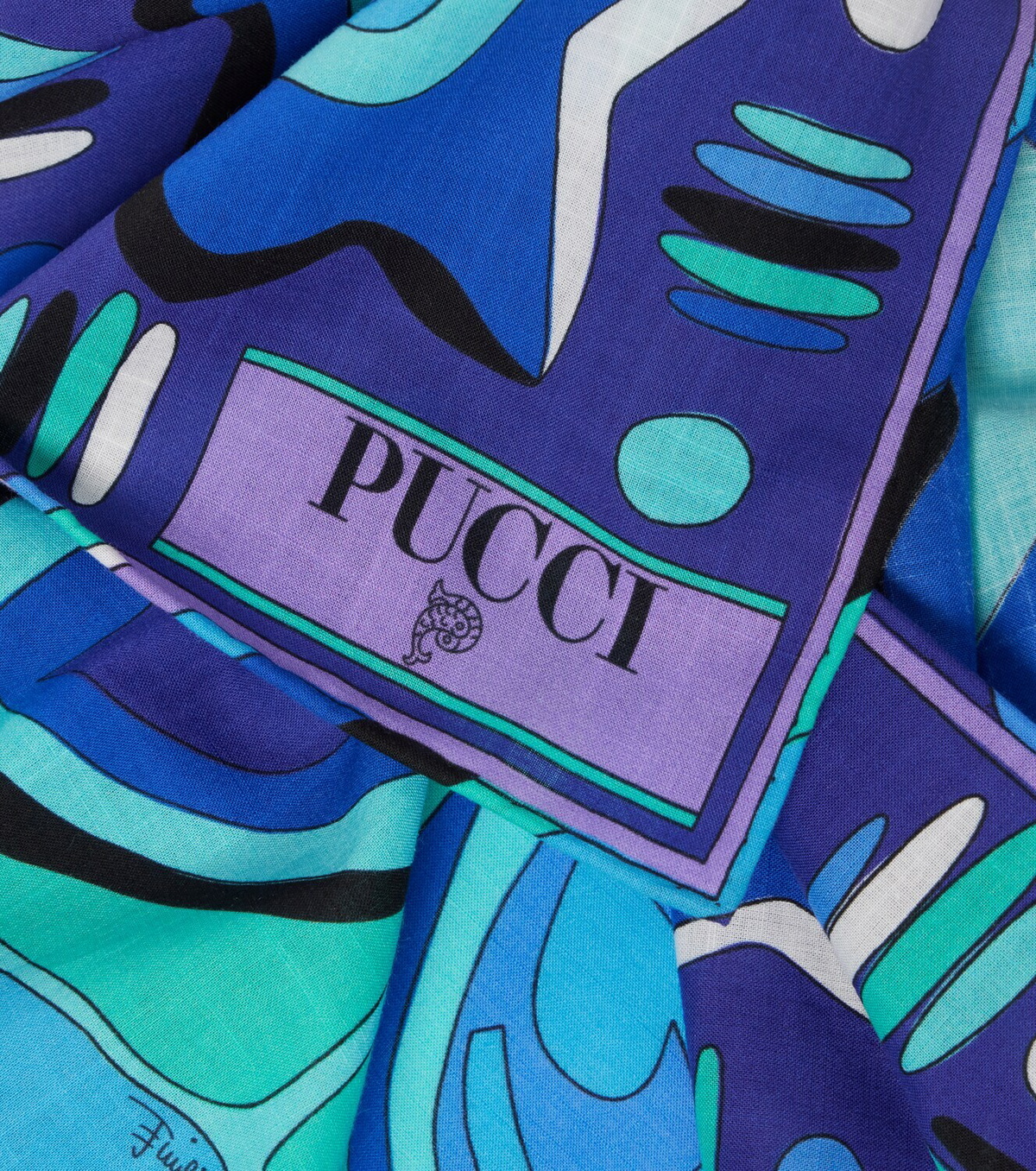 Pucci Angoli cotton scarf