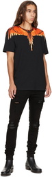 Marcelo Burlon County of Milan Black Icon Wings T-Shirt