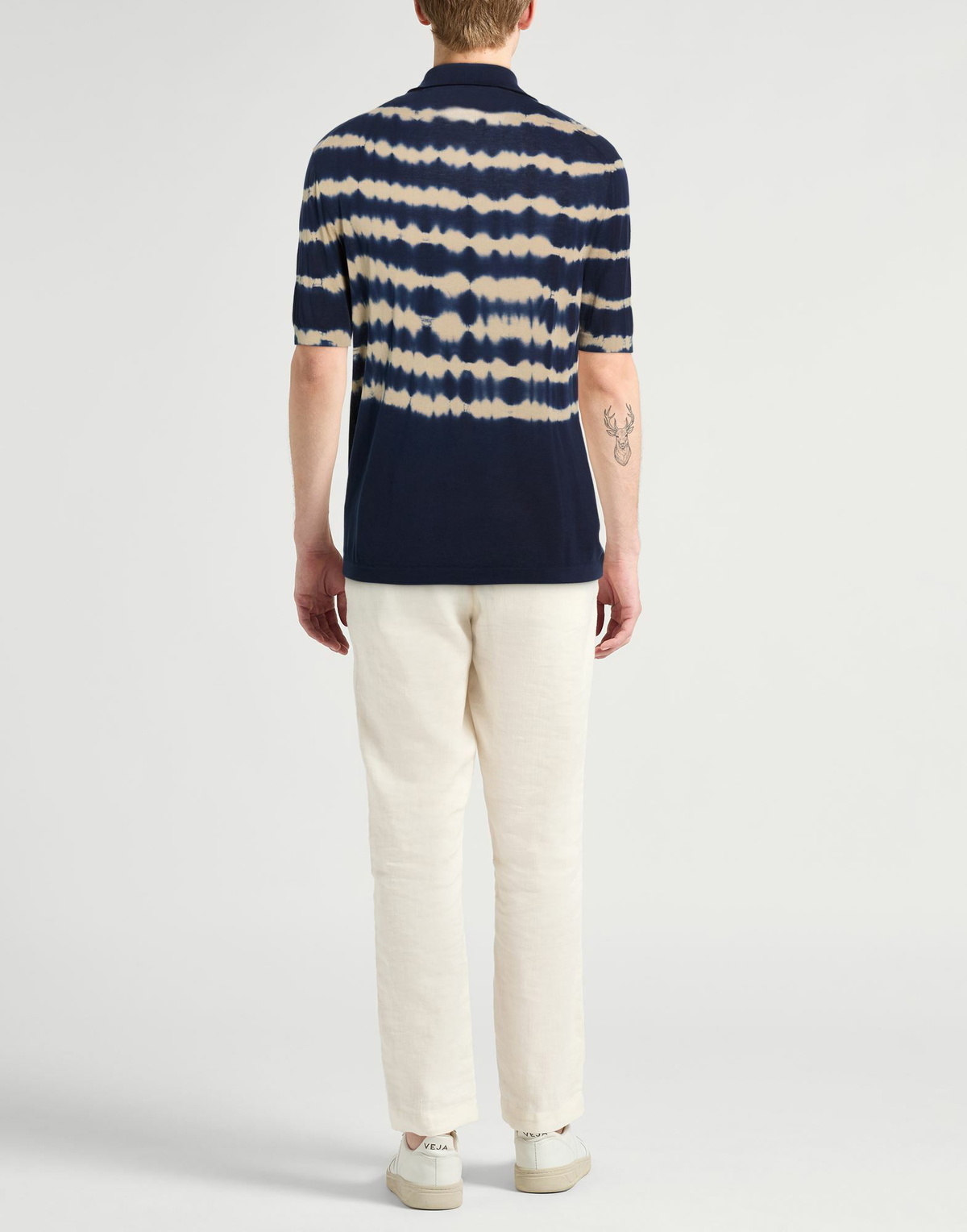 Malo Mens Sweater in Navy