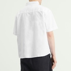 Bram's Fruit Men's Shortsleeve Varsity Shirt in White