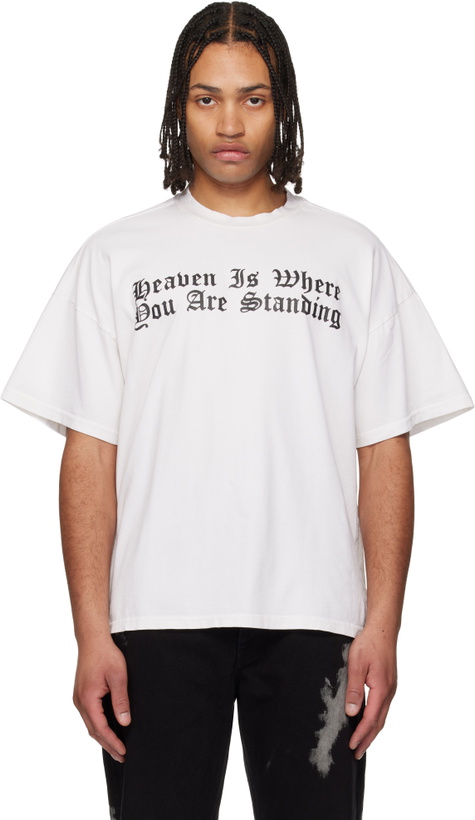 Photo: ALEXANDER DIGENOVA Off-White 'Heaven is Where' T-shirt