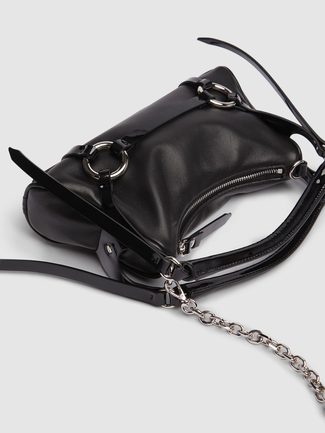 DSQUARED2 Bondage Leather Shoulder Bag Dsquared2