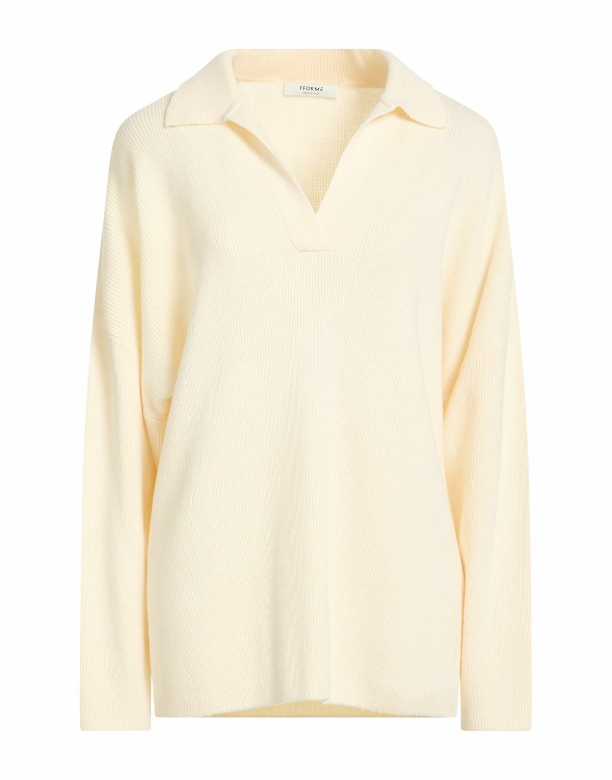 Fforme Womens Sweater in Cream