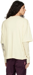 GR10K Off-White Layered Long Sleeve T-Shirt