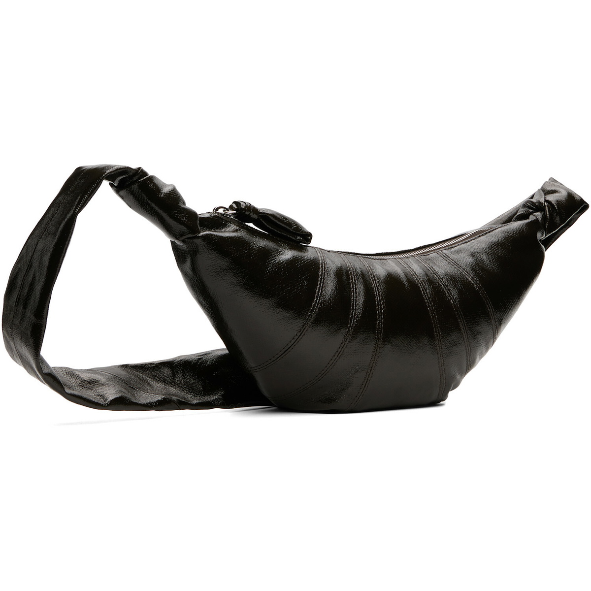 LEMAIRE Brown Small Croissant Bag